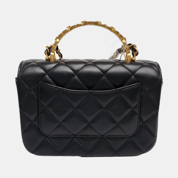 Quilted Lambskin Mini Black