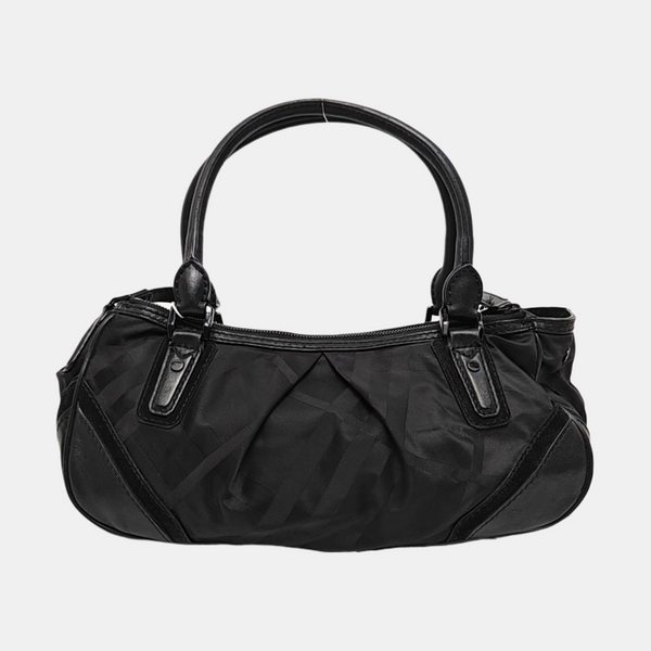 Nylon Shoulder Bag Black