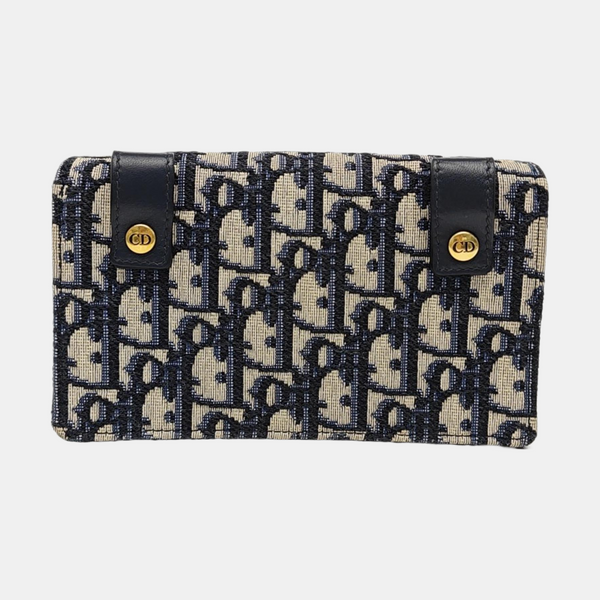 Saddle Mini Oblique Canvas Blue