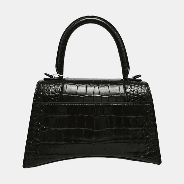 Hourglass S Calfskin Black