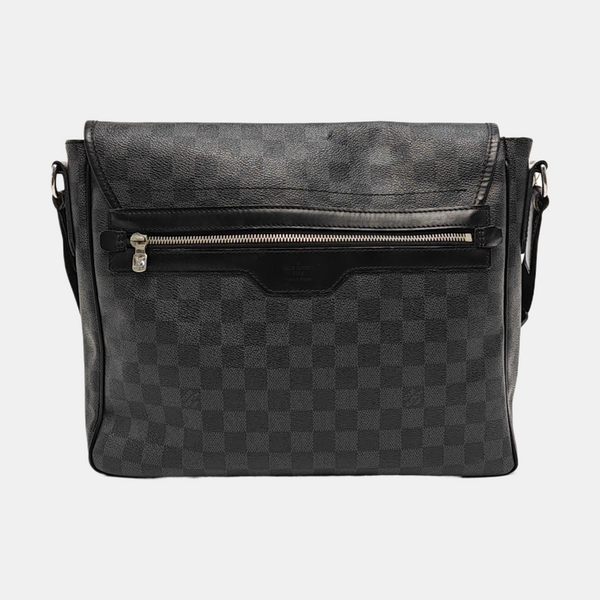 DANIEL Damier Graphite Coated Canvas Gray