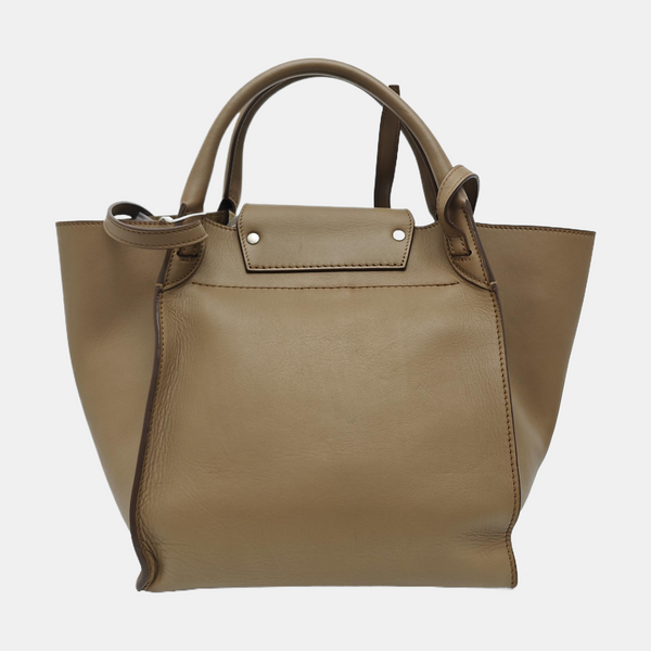 BIG BAG Small Calfskin Brown
