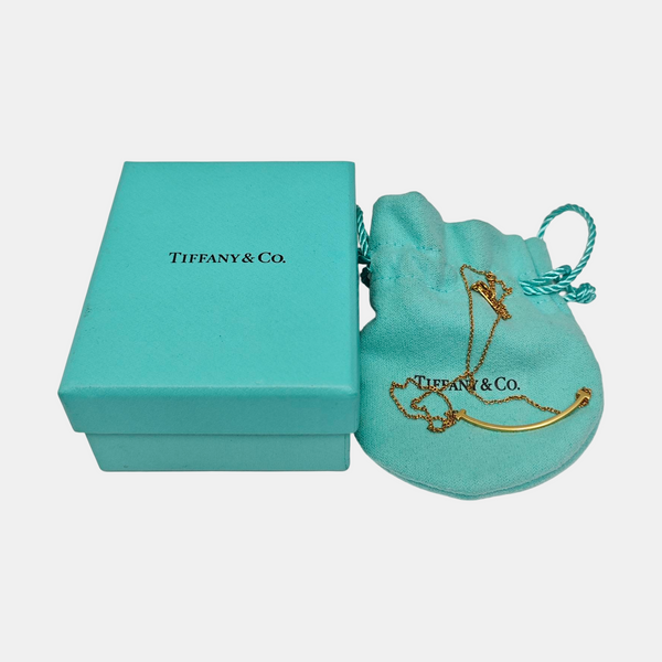 Tiffany T 18k Rose Gold Necklace