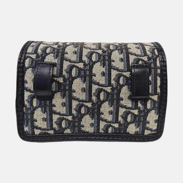 30 Montaigne Oblique Canvas Blue
