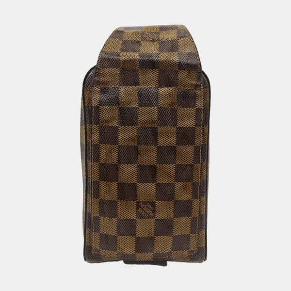 GÉRONIMOS Damier Ebene Coated Canvas Brown