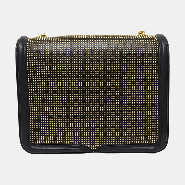 Calfskin Shoulder Bag Black
