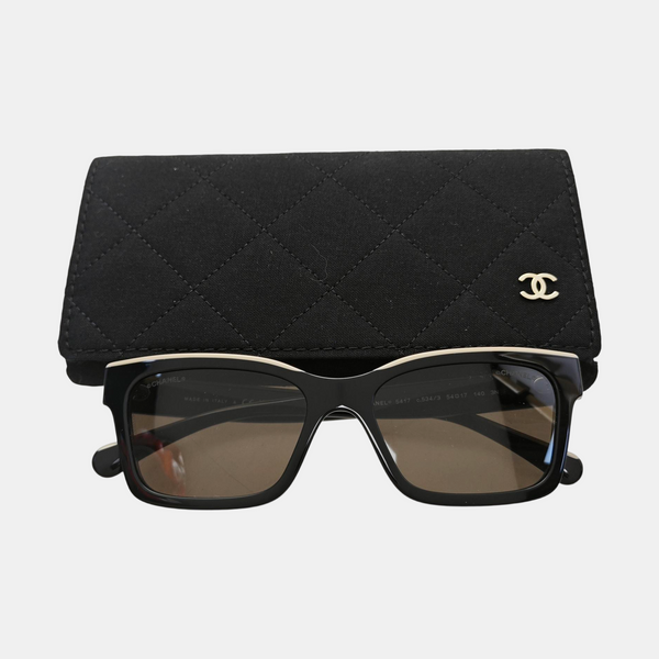 Synthetic Sunglasses Black