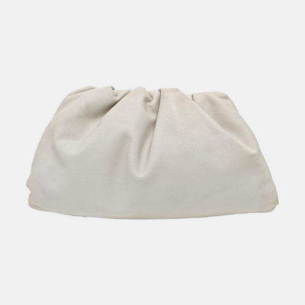 The Pouch Calfskin White