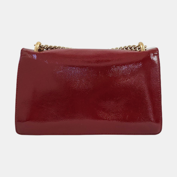 Dionysus Medium Patent Leather Red