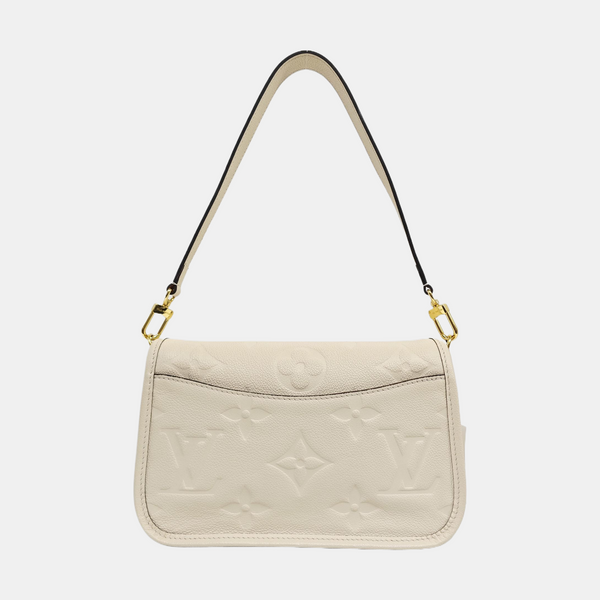 DIANE Monogram Calfskin Beige