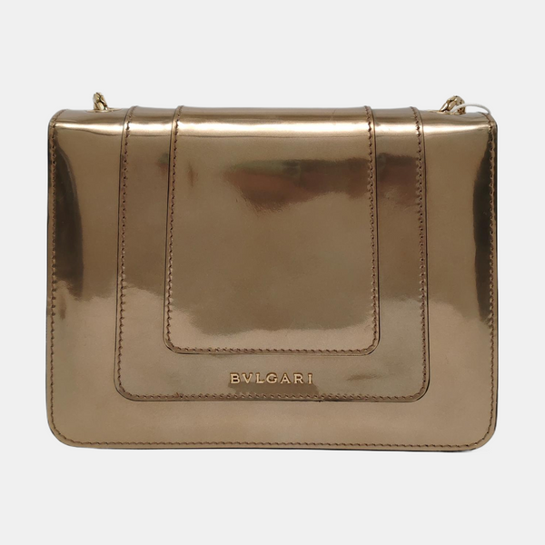 SERPENTI FOREVER Small Quilted Calfskin Beige