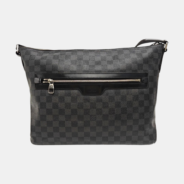 MICK MM Damier Graphite Coated Canvas Gray