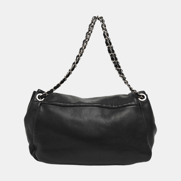 LUXURY LINE Large Lambskin Black