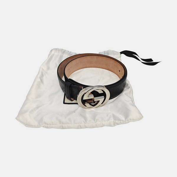 Leather Belt Black
