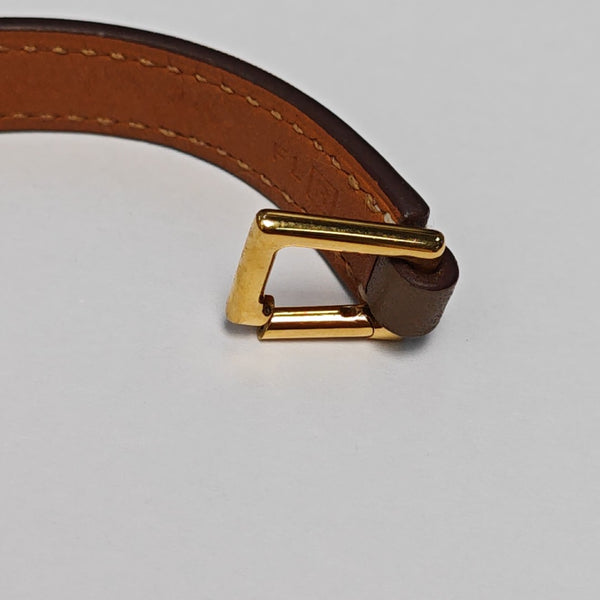 Rivale Leather Beige Bracelet
