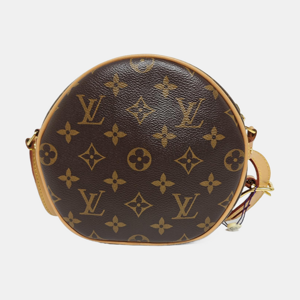 BOITE CHAPEAU PM Monogram Coated Canvas Brown