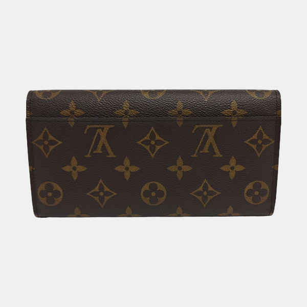 JEANNE Monogram Coated Canvas Brown