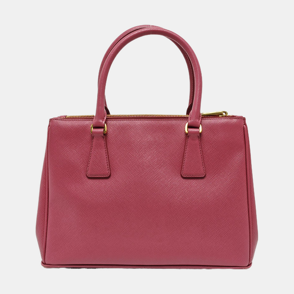 Galleria Medium Saffiano Calfskin Red