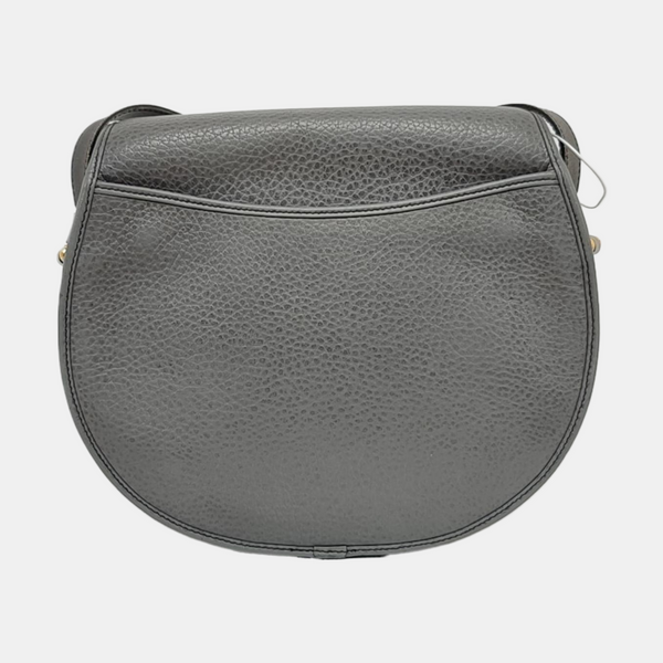 Calfskin Shoulder Bag Gray