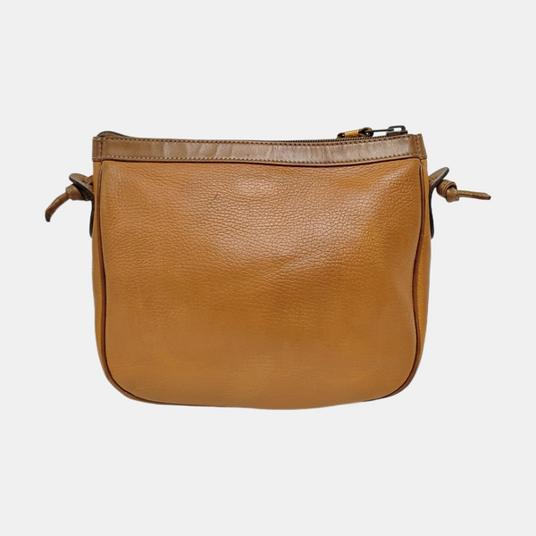 T Pouch Leather Brown
