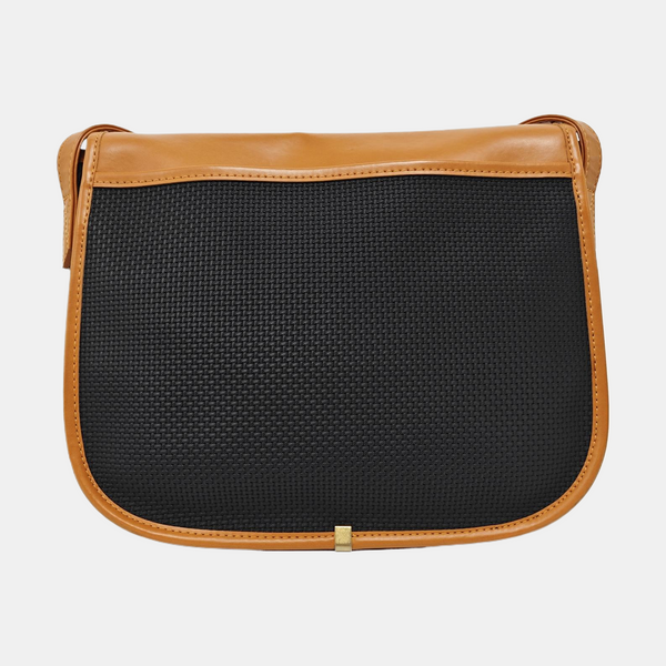 Fabric Shoulder Bag Black