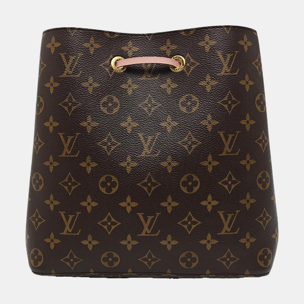 NÉONOÉ MM Monogram Coated Canvas Brown