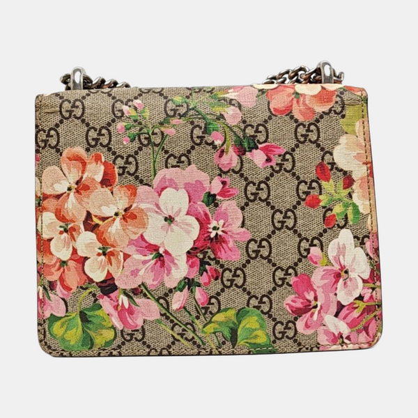 Dionysus Mini Monogram Coated Canvas Beige