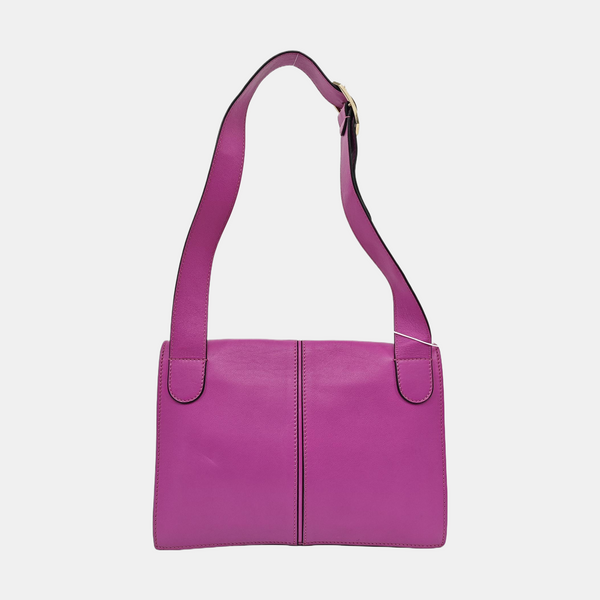 Calfskin Shoulder Bag Pink
