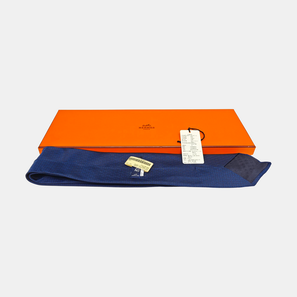 Mulberry Silk Tie Blue