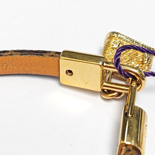 ALMA Leather Brown Bangle