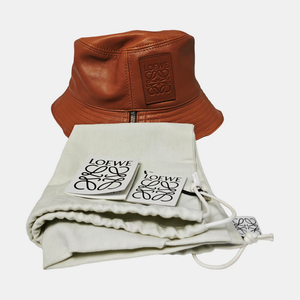 Leather Hat Brown