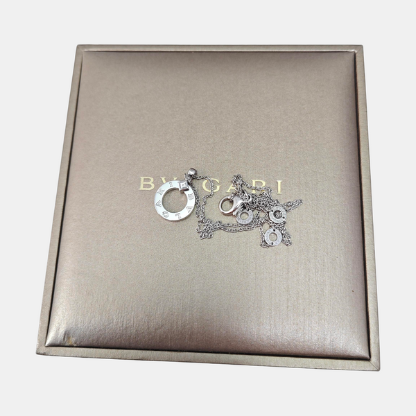 BVLGARI BVLGARI 18k White Gold Silver Necklace