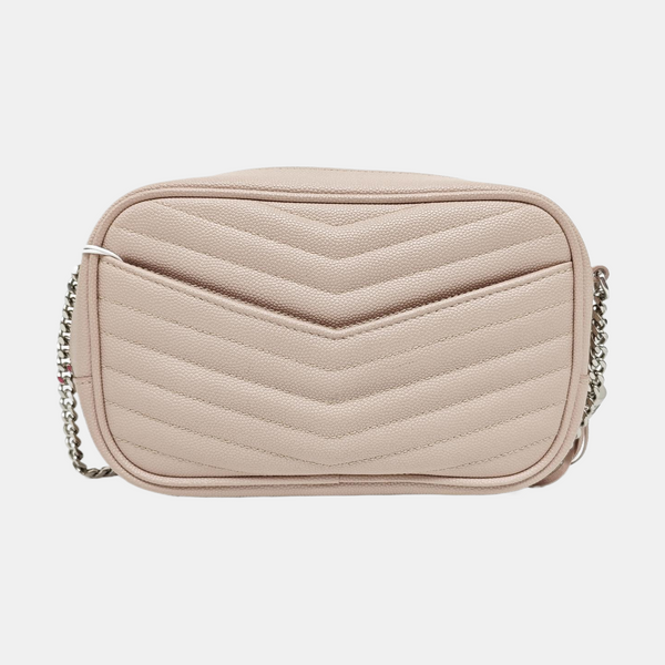 LOU Chevron Calfskin Pink