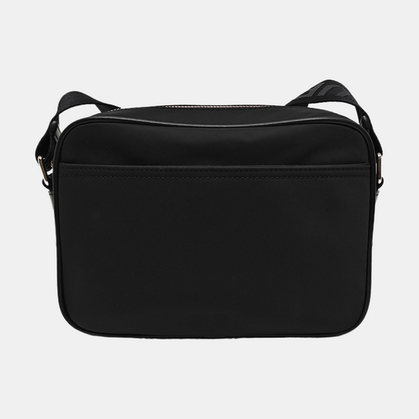 Fabric Shoulder Bag Black