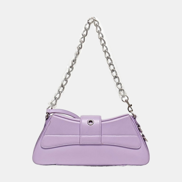 LINDSAY Small Calfskin Purple