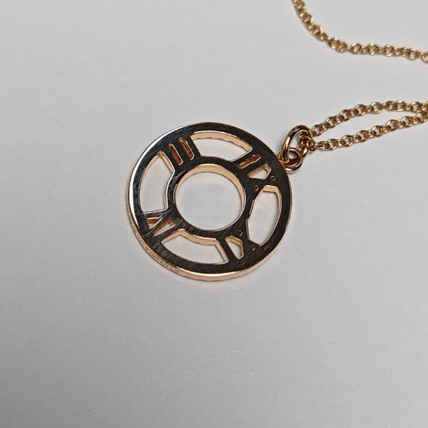 Atlas 18k Rose Gold Necklace