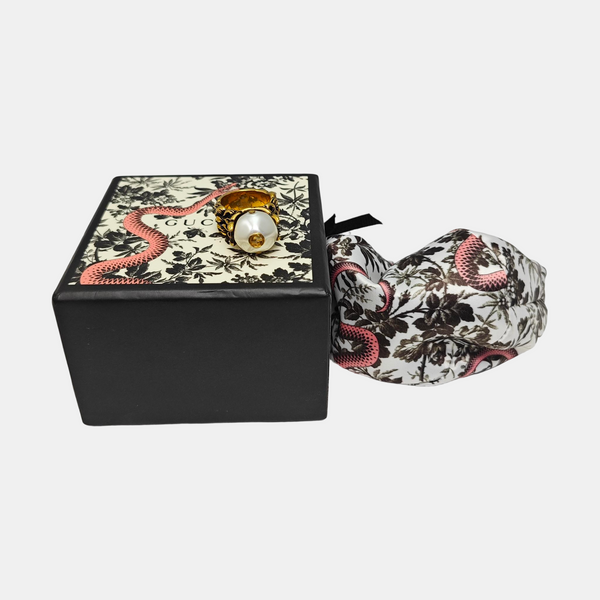 Metal Gold Ring HK 12