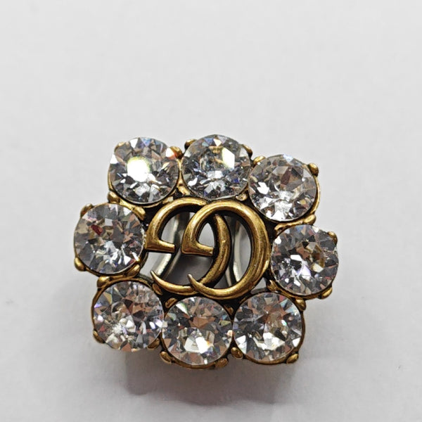 Metal Gold Clip On Earrings