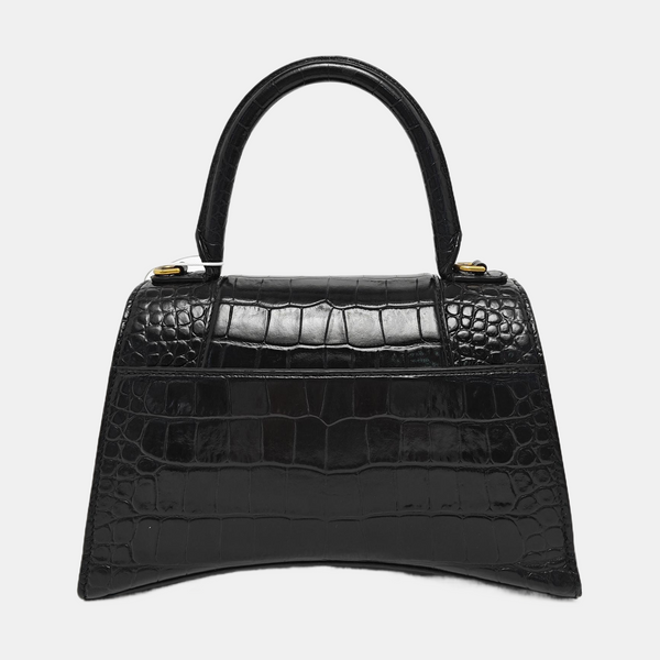 Hourglass S Calfskin Black