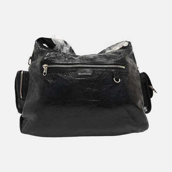 Lambskin Shoulder Bag Black