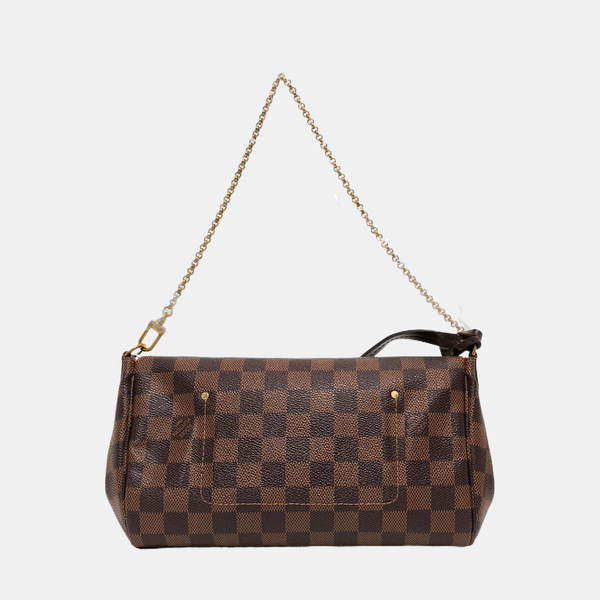 FAVORITE PM Damier Ebene Coated Canvas Brown