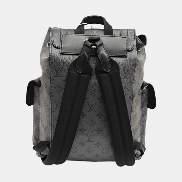 CHRISTOPHER PM Monogram Coated Canvas Gray