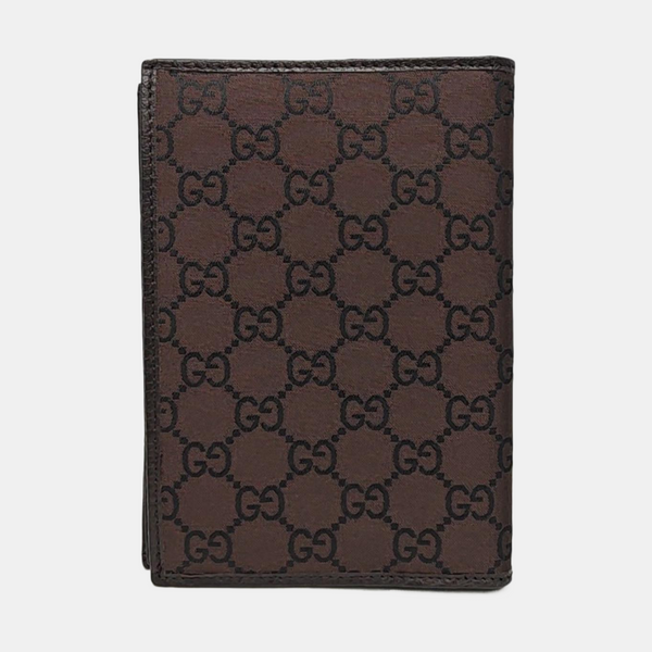 Monogram Canvas Wallet Brown