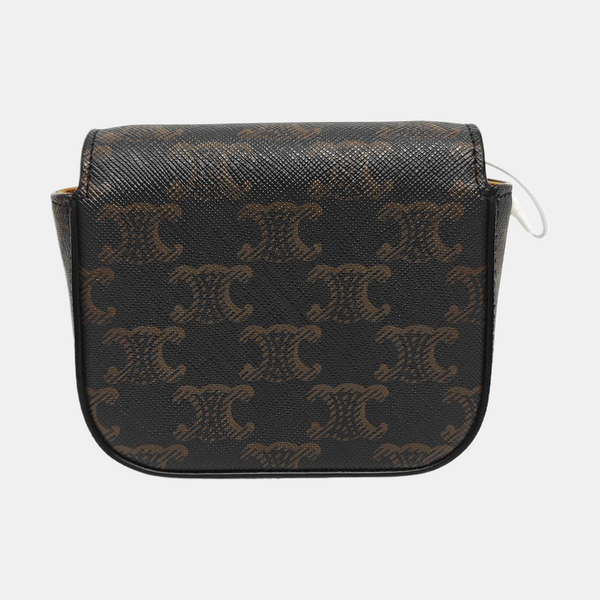 TRIOMPHE Mini Coated Canvas Black