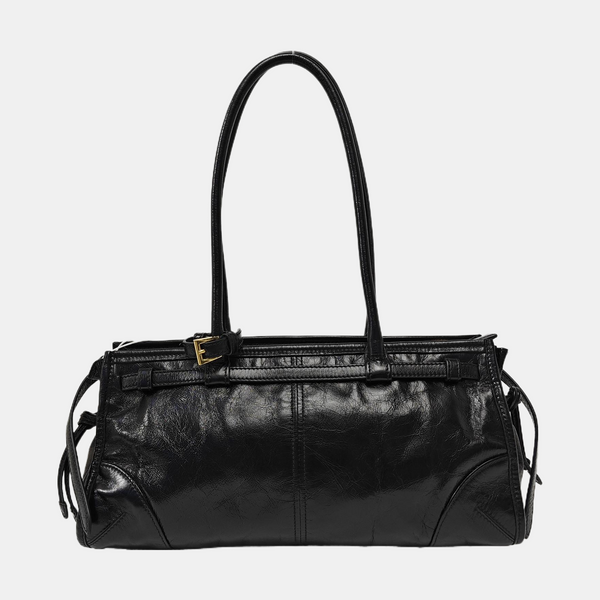 Bonnie Medium Patent Leather Black