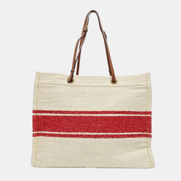 CABAS CELINE Fabric Beige