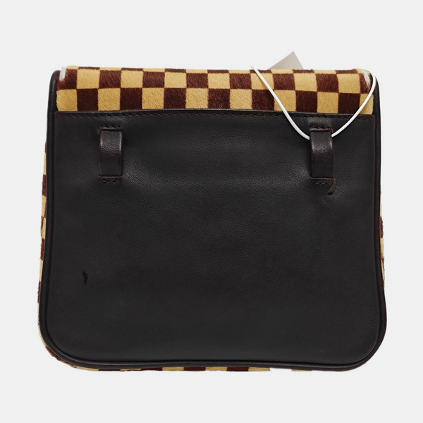 GAZELLE Damier Ebene Horsehair Brown