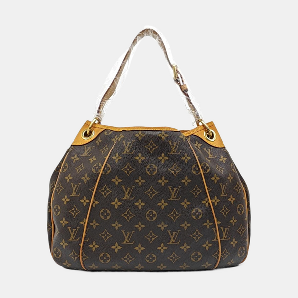 GALLIERA Monogram Coated Canvas Brown