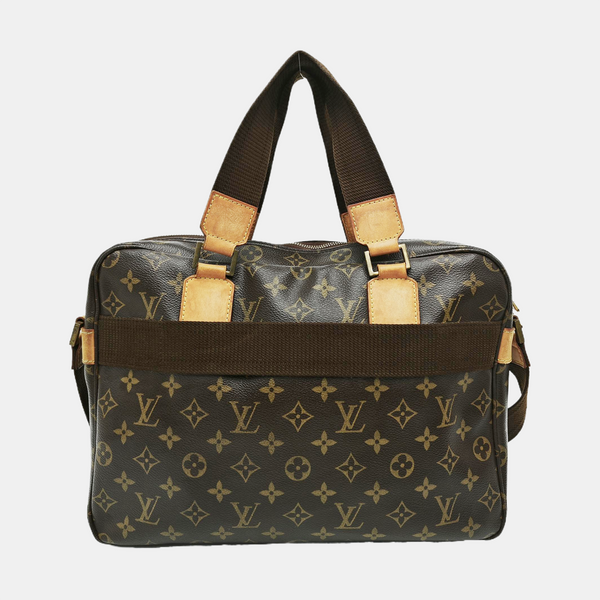 BOSPHORE Monogram Coated Canvas Brown