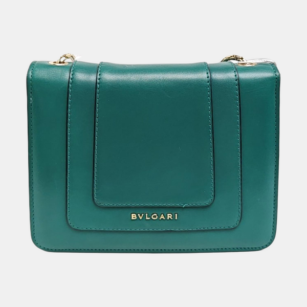 SERPENTI FOREVER Small Calfskin Green